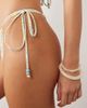 Kulani Kinis Kulani Kinis dreamy daze tieside thong bikini bottom in yellow - 3