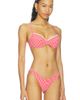 Kulani Kinis Kulani Kinis Scallop Crochet Underwire Bra Bikini Top - 2