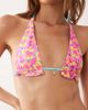 Kulani Kinis Kulani Kinis Sun Pop halterneck bikini top in bright pink - 3