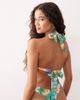 Kulani Kinis Kulani Kinis Sunlit Spritz knot apex triangle bikini top in multi - 2