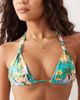 Kulani Kinis Kulani Kinis Sunlit Spritz knot apex triangle bikini top in multi - 3