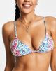 Kulani Kinis Kulani Kinis triangle bikini top in rainbow ditsy floral-Multi - 4
