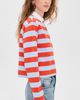 KULE KULE The Lexie Rugby Polo Light Blue/Poppy - 4