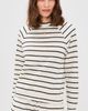 KULE KULE The Terry Franny Pullover Cream/Navy - 2