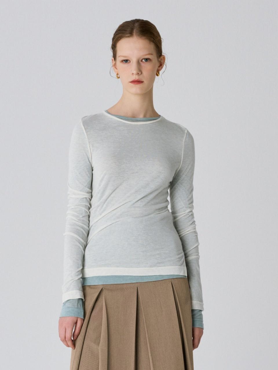 KUME Basic Tencel Layering T-shirt