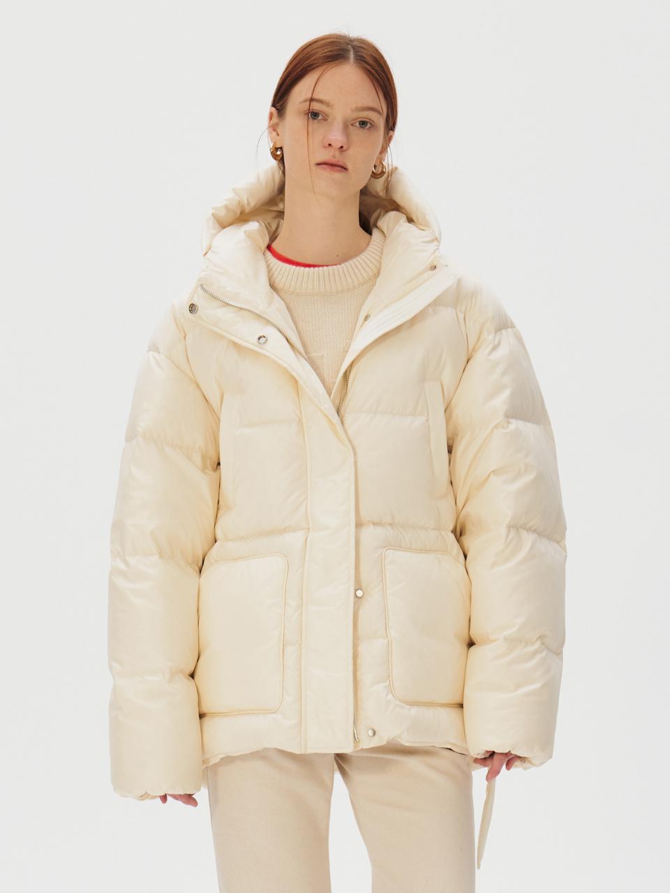 KUME Hooded Qulited Down Jumper