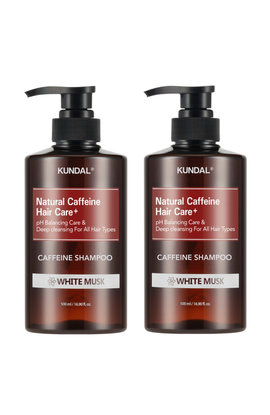 KUNDAL KUNDAL Caffeine Scalp Care Shampoo White Musk 2 Pack