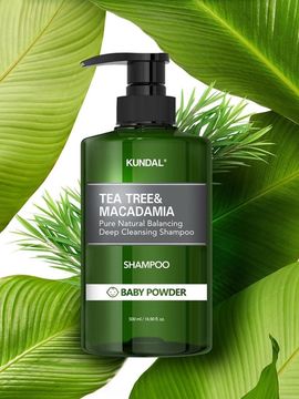 KUNDAL Tea Tree Macadamia Deep Cleansing 500ml Shampoo