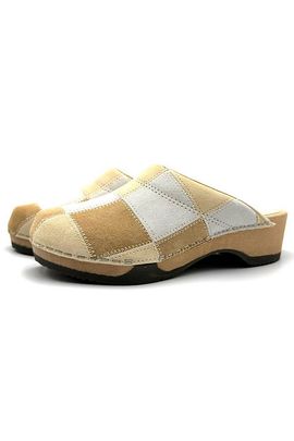 KUNSTEN Patchwork Clogs