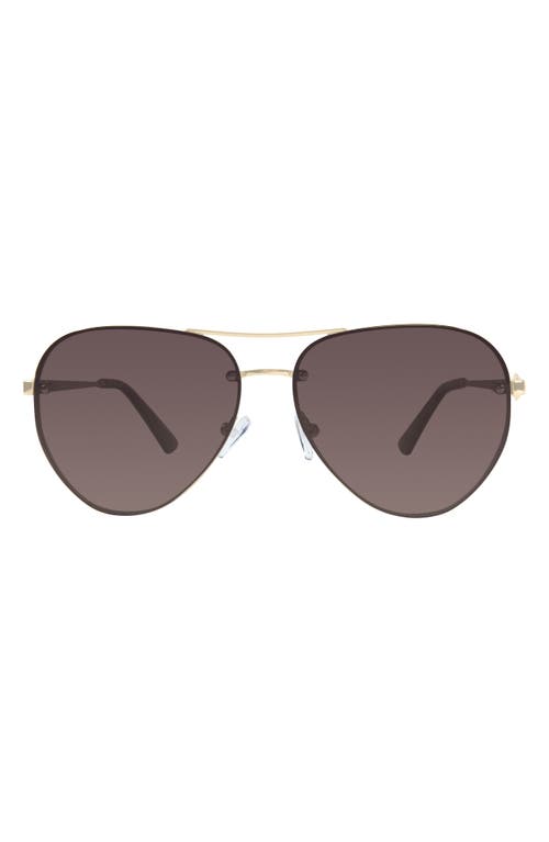 Kurt Geiger London Kurt Geiger London 60mm Aviator Sunglasses