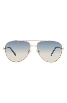 Kurt Geiger London Kurt Geiger London 62mm Pilot Sunglasses