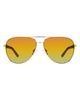 Kurt Geiger London Kurt Geiger London 63mm Oversize Pilot Sunglasses - 1