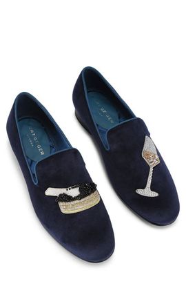 Kurt Geiger London Kurt Geiger London Ace Velvet Loafer