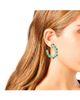 Kurt Geiger London Kurt Geiger London Agate & Crystal Hoop Earrings - 2