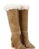 Kurt Geiger London Kurt Geiger London Boho Fold Over Knee High Boot - 1