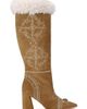 Kurt Geiger London Kurt Geiger London Boho Fold Over Knee High Boot - 2