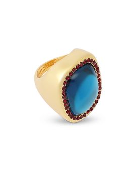 Kurt Geiger London Kurt Geiger London Cabochon Statement Cocktail Ring
