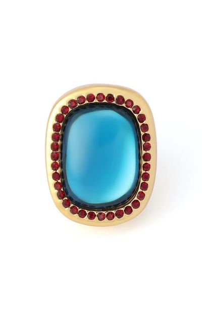 Kurt Geiger London Kurt Geiger London Cabochon Stone Cocktail Ring