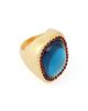 Kurt Geiger London Kurt Geiger London Cabochon Stone Cocktail Ring - 2
