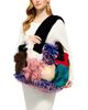Kurt Geiger London Kurt Geiger London Celia Patchwork Faux Fur Tote - 4