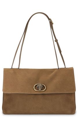 Kurt Geiger London Kurt Geiger London Chelsea Large Slouchy Flap Leather Shoulder Bag