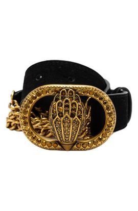 Kurt Geiger London Kurt Geiger London Chelsea Suede Chain Belt