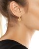 Kurt Geiger London Kurt Geiger London Crab & Tomato Mismatch Charm Hoop Earrings - 2