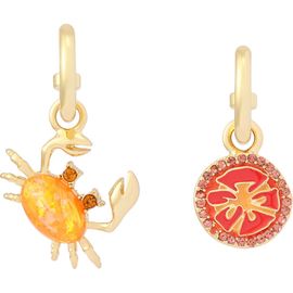 Kurt Geiger London Kurt Geiger London Crab & Tomato Mismatched Drop Earrings