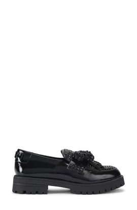 Kurt Geiger London Kurt Geiger London Crystal Bow Platform Loafer