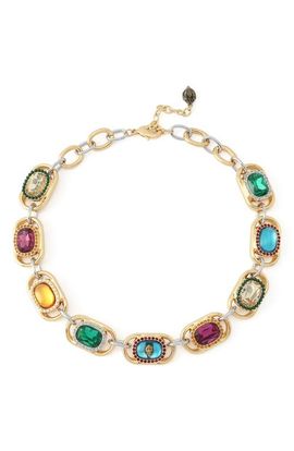 Kurt Geiger London Kurt Geiger London Crystal Chain Statement Necklace