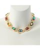 Kurt Geiger London Kurt Geiger London Crystal Chain Statement Necklace - 2