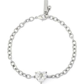 Kurt Geiger London Kurt Geiger London Crystal Heart Flex Bracelet 