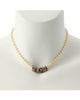 Kurt Geiger London Kurt Geiger London Eagle Head & Gemstone Rondelle Ball Chain Necklace - 2