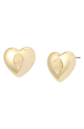 Kurt Geiger London Kurt Geiger London Eagle Heart Stud Earrings