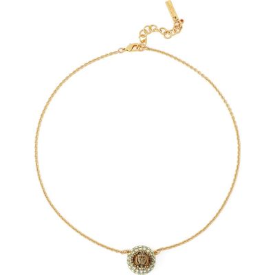 Kurt Geiger London Kurt Geiger London Eagle Pave Dome Pendant Necklace