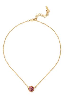 Kurt Geiger London Kurt Geiger London Eagle Round Stone Pendant Necklace
