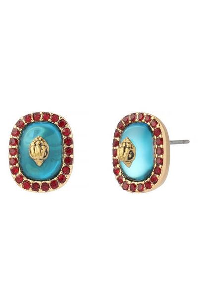 Kurt Geiger London Kurt Geiger London Eagle Square Stone Stud Earrings