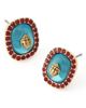 Kurt Geiger London Kurt Geiger London Eagle Square Stone Stud Earrings - 3