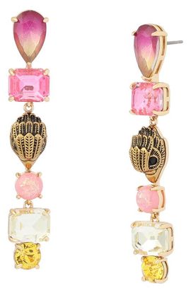 Kurt Geiger London Kurt Geiger London Eagle Stone Linear Drop Earrings