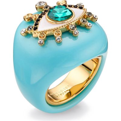 Kurt Geiger London Kurt Geiger London Evil Eye Dome Cocktail Ring