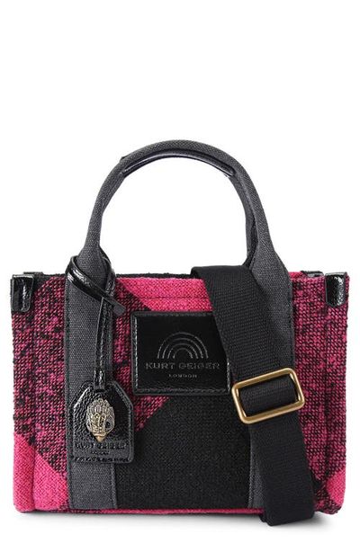 Kurt Geiger London Kurt Geiger London Extra Small Southbank Tweed Tote