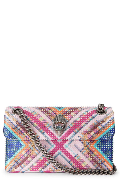 Kurt Geiger London Kurt Geiger London Fabric Kensington 17 Crystal Embellished Flap Bag