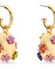 Kurt Geiger London Kurt Geiger London Floral Egg Drop Earrings - 1
