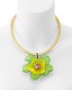 Kurt Geiger London Kurt Geiger London Floral Statement Pendant Necklace, 16-18 - 2