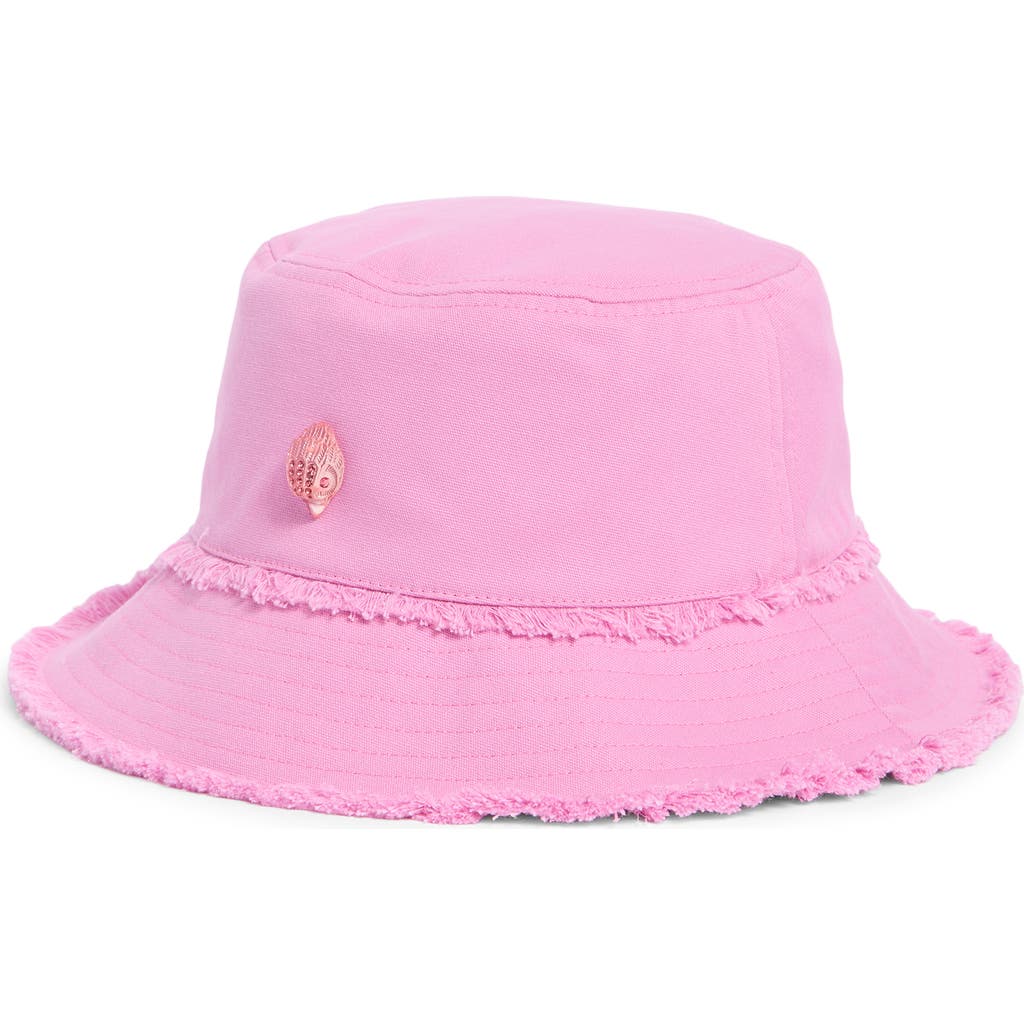 Kurt Geiger London Kurt Geiger London Frayed Edge Cotton Bucket Hat