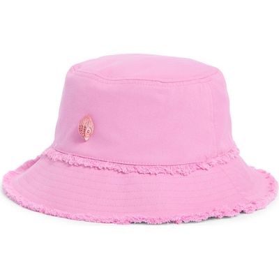 Kurt Geiger London Kurt Geiger London Frayed Edge Cotton Bucket Hat