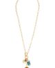 Kurt Geiger London Kurt Geiger London Gemstone Charm Link Long Necklace - 1