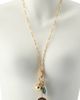 Kurt Geiger London Kurt Geiger London Gemstone Charm Link Long Necklace - 2