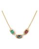 Kurt Geiger London Kurt Geiger London Gemstone Frontal Chain Necklace - 3