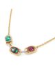 Kurt Geiger London Kurt Geiger London Gemstone Frontal Chain Necklace - 4